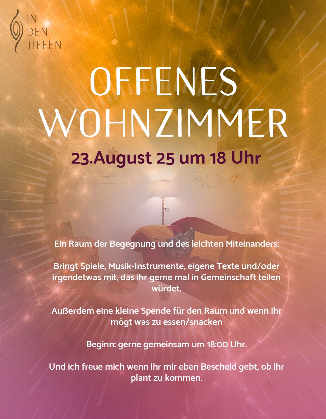 Offenes Wohnzimmer