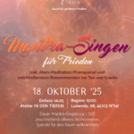 Mantra-Singen für den Frieden