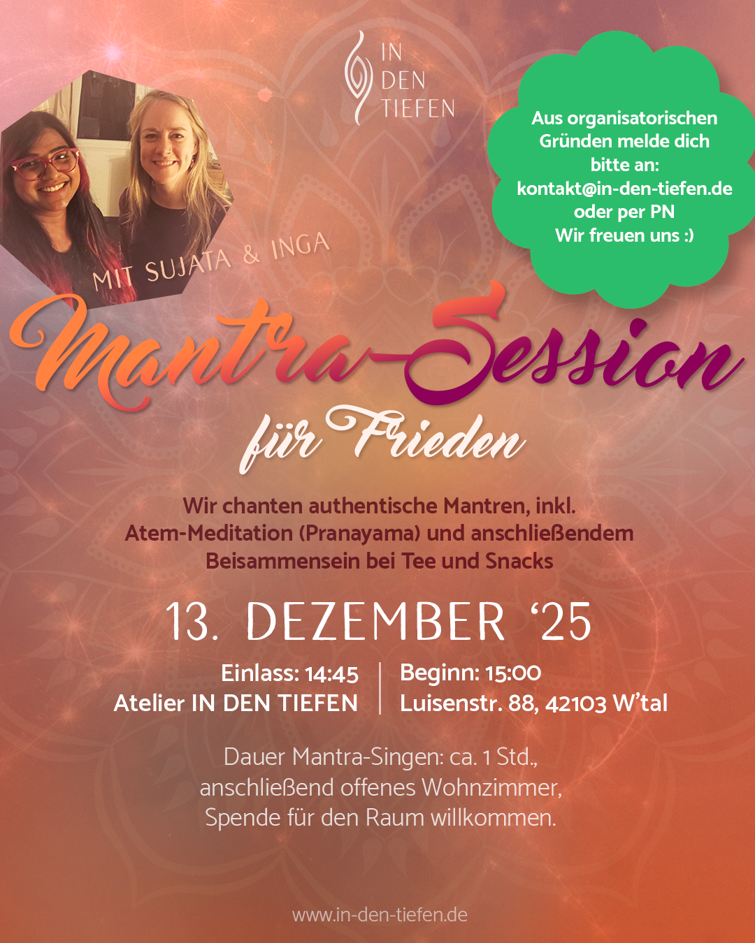Mantra-Session - ABGESAGT -