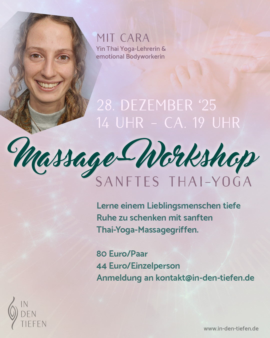 Massage-Workshop mit Cara