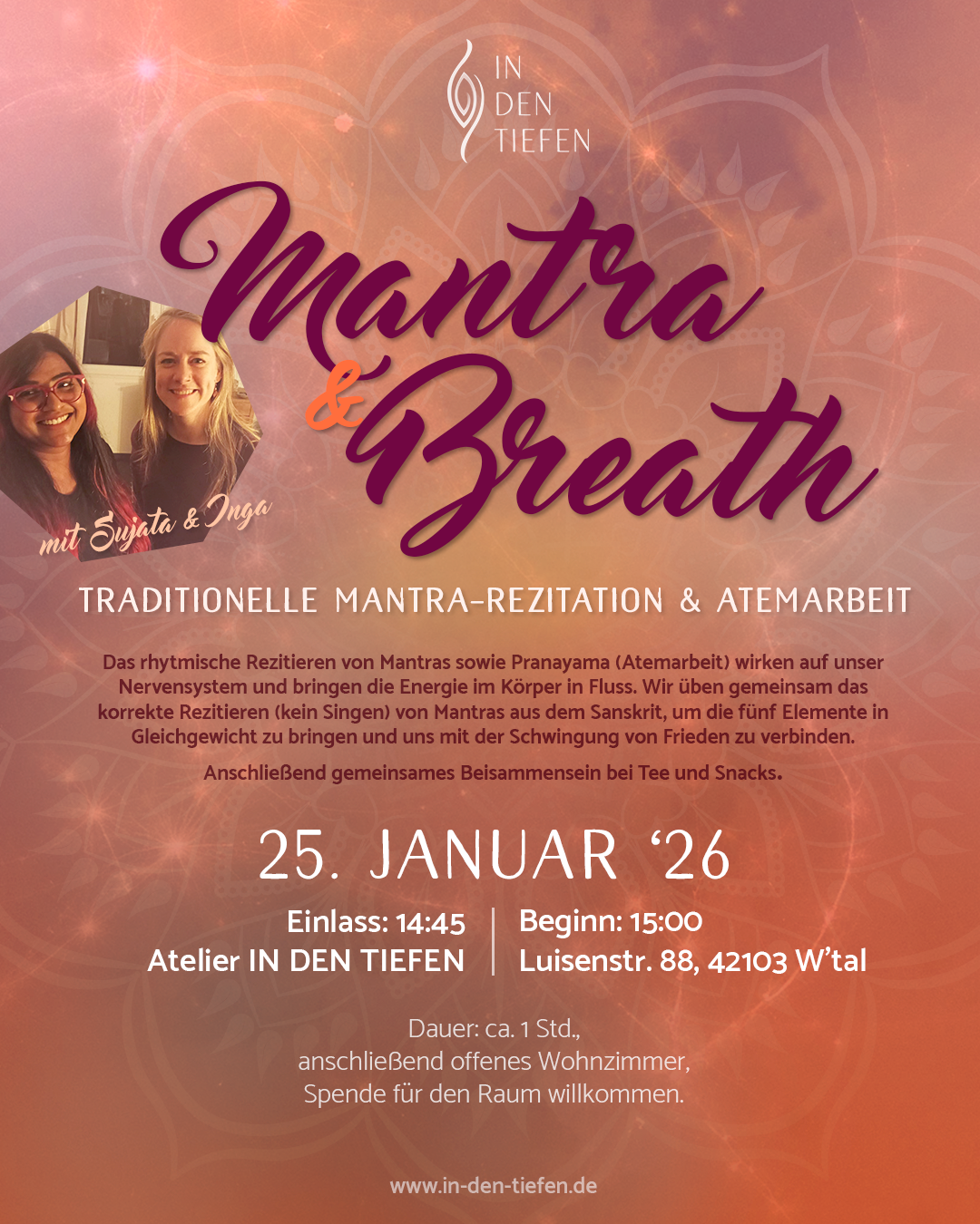 Mantra & Breath mit Sujata